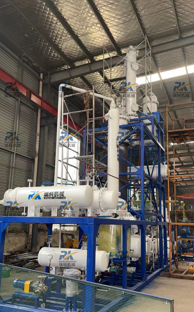10 tons distillation pyrolysis machine