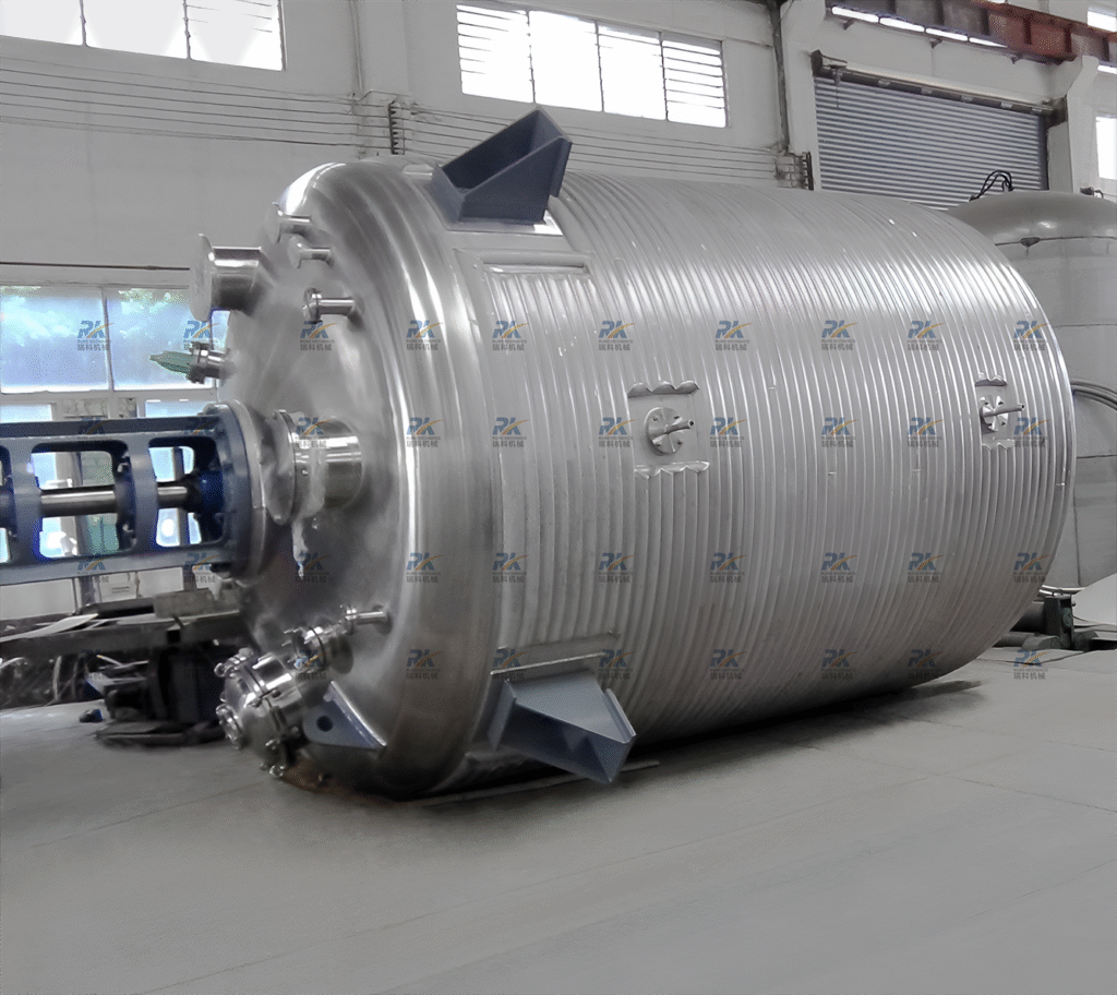 Ruike stainless reactor Industrial Grade Mixing Reaction Tanks for Petrochemical Applications